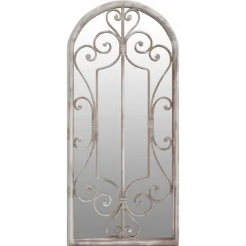 Zrcadlo Zrcadlo 100 x 45 cm, pískové, železo, sklo