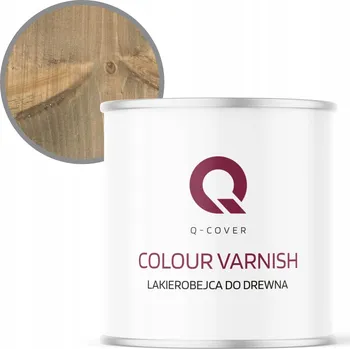 barva a nátěr na dřevo Lazurovací lak Q-COVER 2,5 l béžová, šedá satén