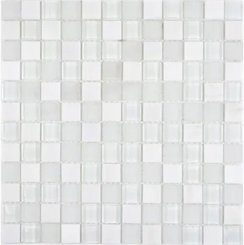 Obklad Mozaika WzorcowniaStudio 30 x 30 cm bílá