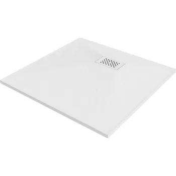 Sprchová vanička MEXEN/S - Hugo sprchová vanička SMC 80 x 80, bílá, krytka bílá 42108080-W