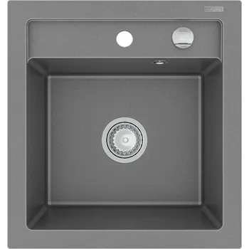 Granitový dřez MEXEN - Vito granitový dřez 1 520x490 mm, šedá 6503521000-71