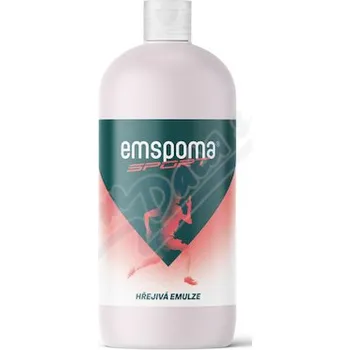 Masážní přípravek Emspoma hřejivá emulze 500 ml