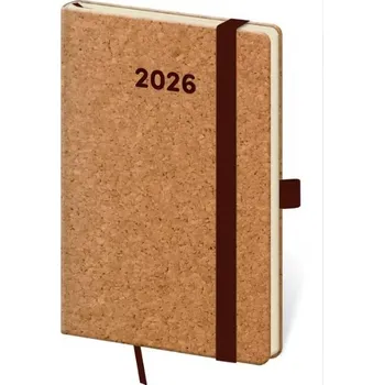 Diář Diář 2026 týdenní kapesní Cork NEW