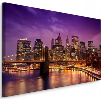 Obraz Obraz do Ložnice JORK Noční Pohled 3D 30x20