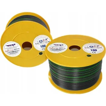 elektrický kabel Vodič LGY/H05V-K 1,50 mm2 100 m Černo-Zelený