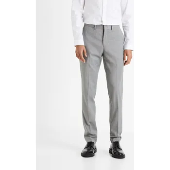 Pánské oblečení Celio Společenské kalhoty Domikro 1121010 Šedá 40