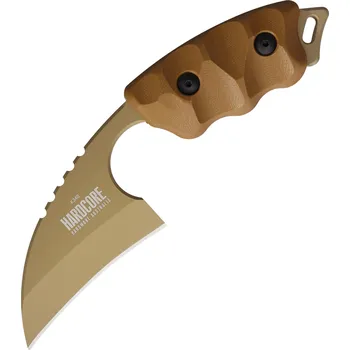 kapesní nůž Hardcore Hardware HHA Kompaktní pevný nůž - Telon LFK-01 DE - K340