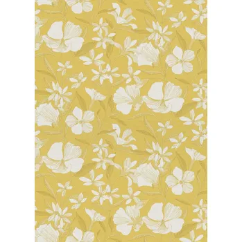 DIMEX | Vliesová tapeta na zeď WPE-902444 | 0,53 x 10,05 m | bílá, žlutá + Bílá, žlutá vliesová tapeta na stěnu WPE-902444 v rozměru 0,53 x 10,05 m