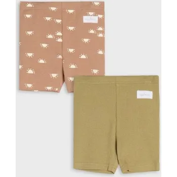 Oblečení a móda Sinsay - Cyklistické šortky 2 balení - khaki - ZE877-87X - ZE877-87X-80-1