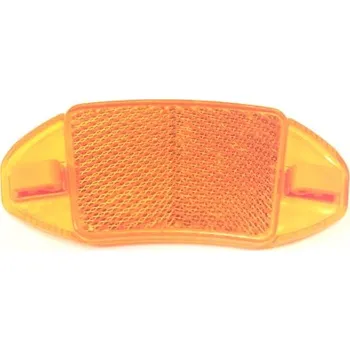 Odrazka do drátů kola - Oranžová, 90x 36 mm