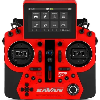 RC model Vysílač KAVAN V20 Pro - červený