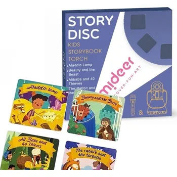 Loutkové divadlo MiDeer Kotoučky s pohádkami do baterky 4 CT1180