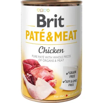 Brit Care konzerva Brit Pate & Meat Chicken 400 g EXPIRACE březen (8.3.2026)