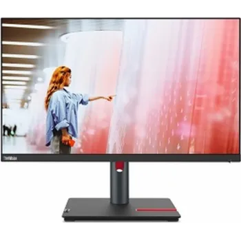 Monitor LENOVO LCD P24Q-30 - 23.8",IPS,matný,16:9,2560x1440,178/178,4ms/6ms,300cmd,1000:1,HDMI,DP,VESA,Pivot