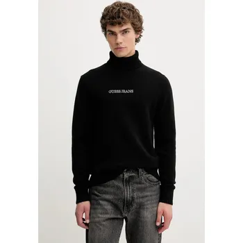 Dámské oblečení Svetr s příměsí vlny Guess Jeans M5BR58.Z0561 černá 99X, vel. XXL