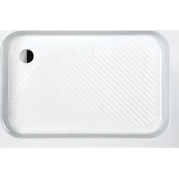 Sprchová vanička Akrylátová sprchová vanička obdélníková 70x80x15 cm SANPLAST Classic B/CL 70x80x15+STB
