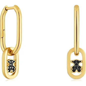 Náušnice Pozlacené stříbrné náušnice Tous 1004566800 zlatá GLD, vel. ONE SIZE