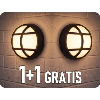 Osvětlení LED nástěnné svítidlo RUBIN 8W, 540lm, 1+1 zdarma! [OR-OP-6022LPMP3]