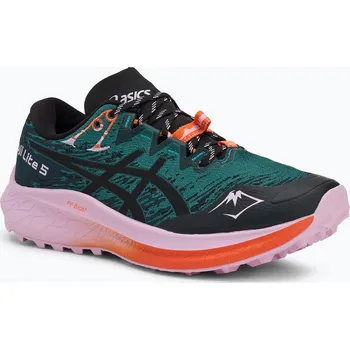 Dámská běžecká obuv Dámské běžecké boty ASICS Fuji Lite 5 rainy lake/black