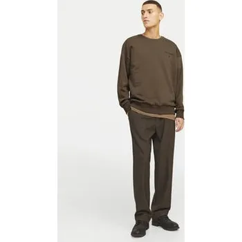Pánská móda Jack & Jones Mikina Mystic 12257735 Khaki Relaxed Fit XL