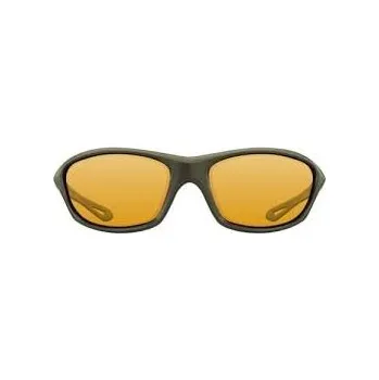 Rybářské oblečení Korda Polarizační brýle Sunglasses Wraps Matt green/yellow MK2