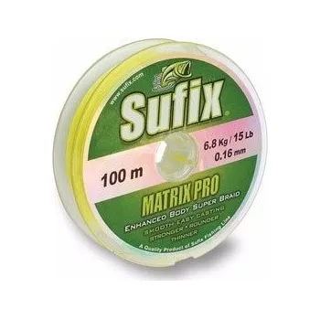 Sufix šňůra Matrix Pro 0,23mm 15,5kg 100m 34lb yellow žlutá