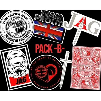 samolepka JAG Sada samolepek Sticker Pack B