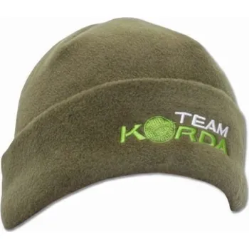 Čepice Korda Čepice Green Fleece Hat Bright Logo