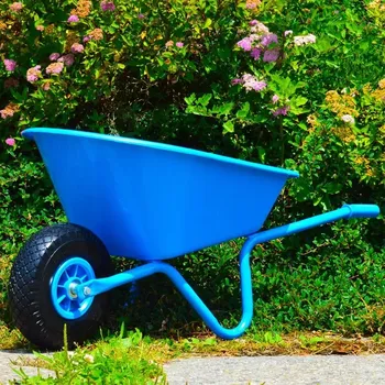 ZZN Kolečko dětské zahradní 30 l - MODRÉ