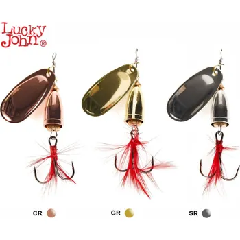 Umělá nástraha Lucky John sada třpytek Spinners Set Bell Spin 02 6g