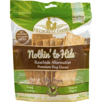 Pamlsek pro psa Nothin' to Hide kuřecí Flip Chips 15cm/8ks/240g