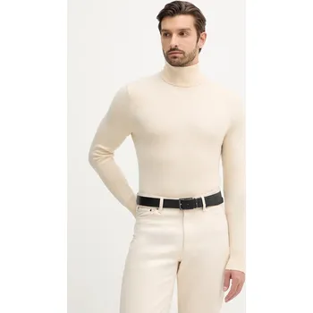 Dámský svetr Svetr z vlněné směsi Sisley 102HS2177 béžová 01X, vel. L