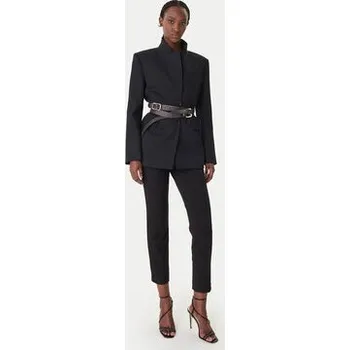 Dámské kalhoty Patrizia Pepe Kalhoty z materiálu 8P0823/A715-K103 Černá Regular Fit 40