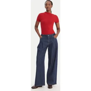 Dámská halenka Guess Halenka W6RP16 KD012 Červená Regular Fit XXL