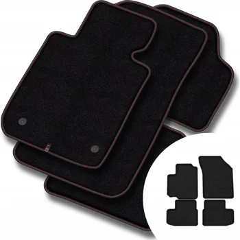 autokoberec Velurové autokoberce Motos 4 ks