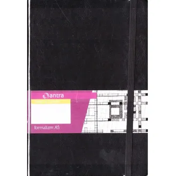 Blok Notes A5 Tečky Formalismus Černý ANTRA