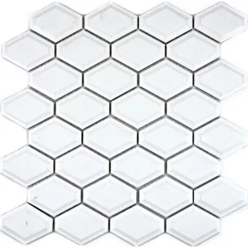 Obklad Keramická mozaika WzorcowniaStudio 25,2 x 26,5 cm bílá