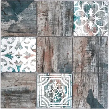 Obklad Skleněná mozaika WzorcowniaStudio 29,8 x 29,8 cm, odstíny šedé a stříbrné