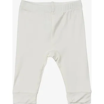Kojenecké oblečení Dětské legíny z bambusu White MINYMO Velikost: 62