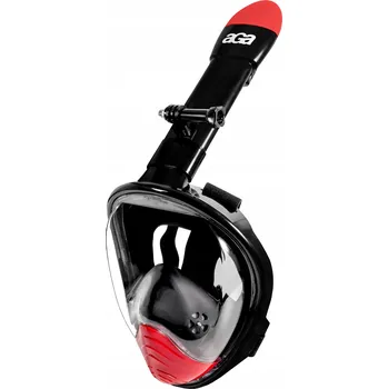Vodní sport Dětská celoobličejová potápěčská Potápěčské Brýle se šnorchlem Aga K18132 černá