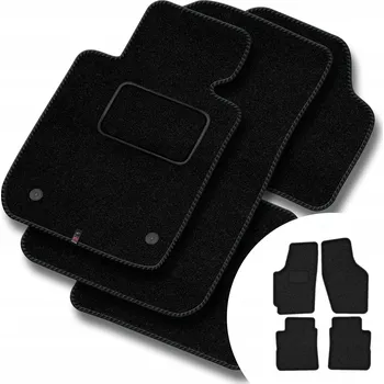 autokoberec Velurové autokoberce Motos 4 ks