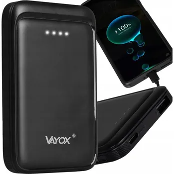 POWERBANKA 5000mAh USB C USB QC PD RYCHLÁ NABÍJEČKA SILNÁ CESTOVNÍ VAYOX