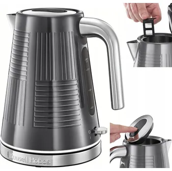 Rychlovarná konvice Rychlovarná konvice Russell Hobbs 25240-70 2400 W 1,7 l stříbrná/šedá