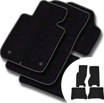 autokoberec Velurové autokoberce Motos 4 ks