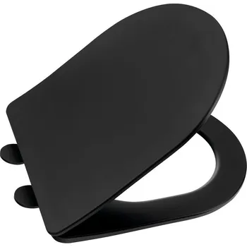 WC sedátko WC sedátko SAPHO černé duroplast