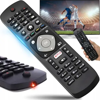 Dálkový ovladač Dálkový Ovladač Cadro Dálkový Ovladač do tv Philips wszystkie modele univerzální černý