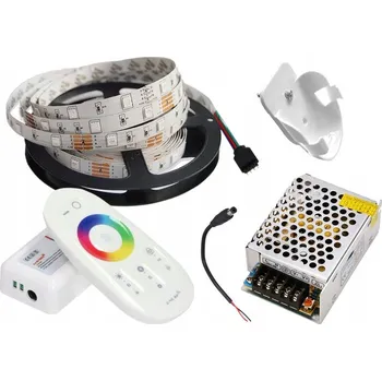 LED osvětlení Sada LED-one LED RGB + bílá 5050 pásek 5 m + ovladač s dálkovým ovládáním