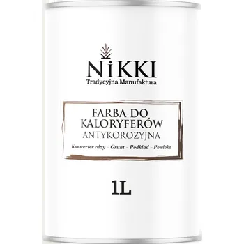 barva na kov Barva pro radiátory Antikorozní Odolná 1L Lesklá Bílá Silniční 3v1