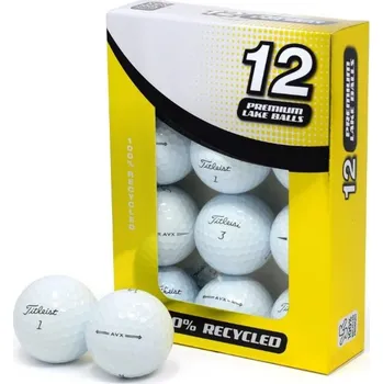 Golf Titleist AVX Grade A Lake lovené míčky, 12ks