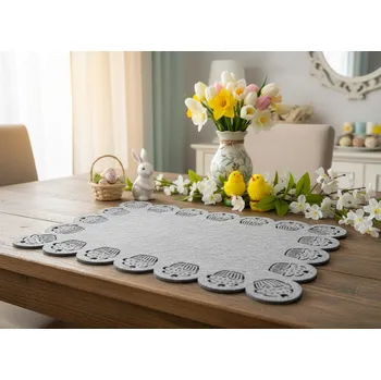 prostírání Prostírání MUFFINS šedá 30x45 cm Mybesthome